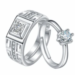 Samfuryus Soldes Boutique 2 Bague De Mariage : Harmonie Infinie