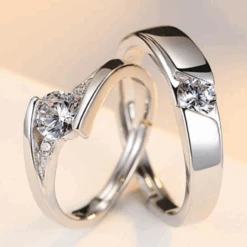 Bague De Mariage : Promesse De Bonheur -Samfuryus Soldes Boutique Bague de Mariage Promesse de Bonheur 3