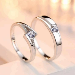 Bague De Mariage : Promesse De Bonheur -Samfuryus Soldes Boutique Bague de Mariage Promesse de Bonheur 4
