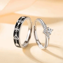 Bague De Promesse: Lien Inaltérable -Samfuryus Soldes Boutique Bague de Promesse Lien Inalterable 1