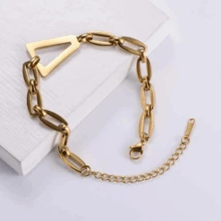 Bracelet Acier Inoxydable Femme : Design Exquis -Samfuryus Soldes Boutique Bracelet Acier Femme Design Exquis 3