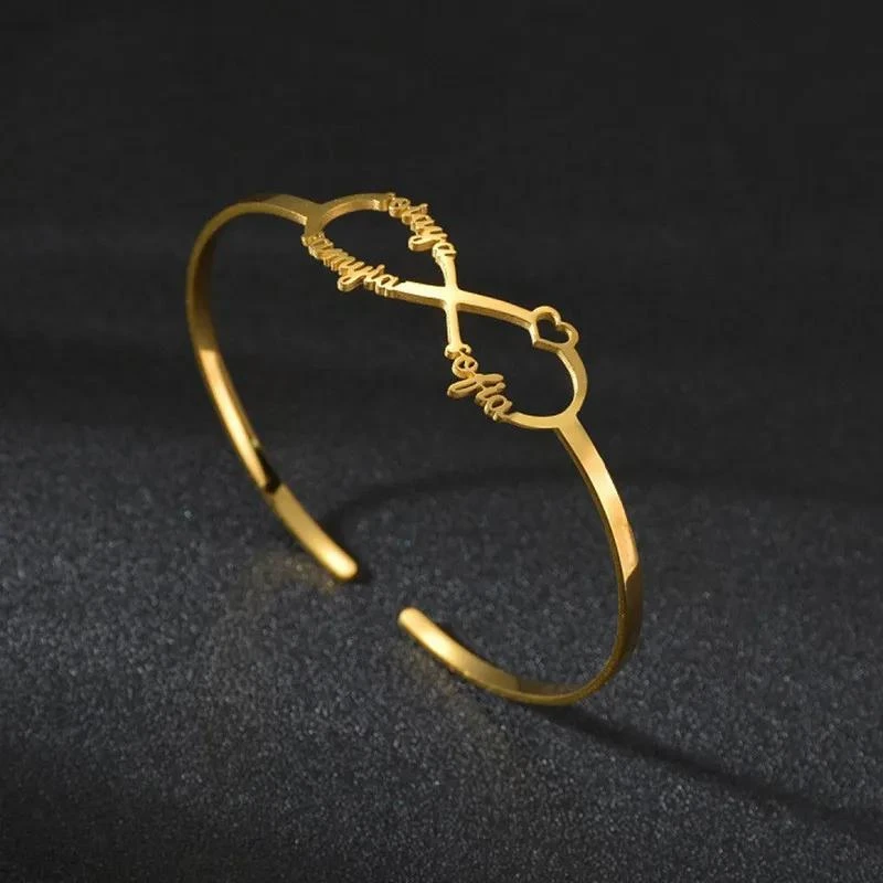 Bracelet Acier Inoxydable Femme : Raffinement Moderne 2 Bracelet Acier Inoxydable Femme : Raffinement Moderne – Image 2