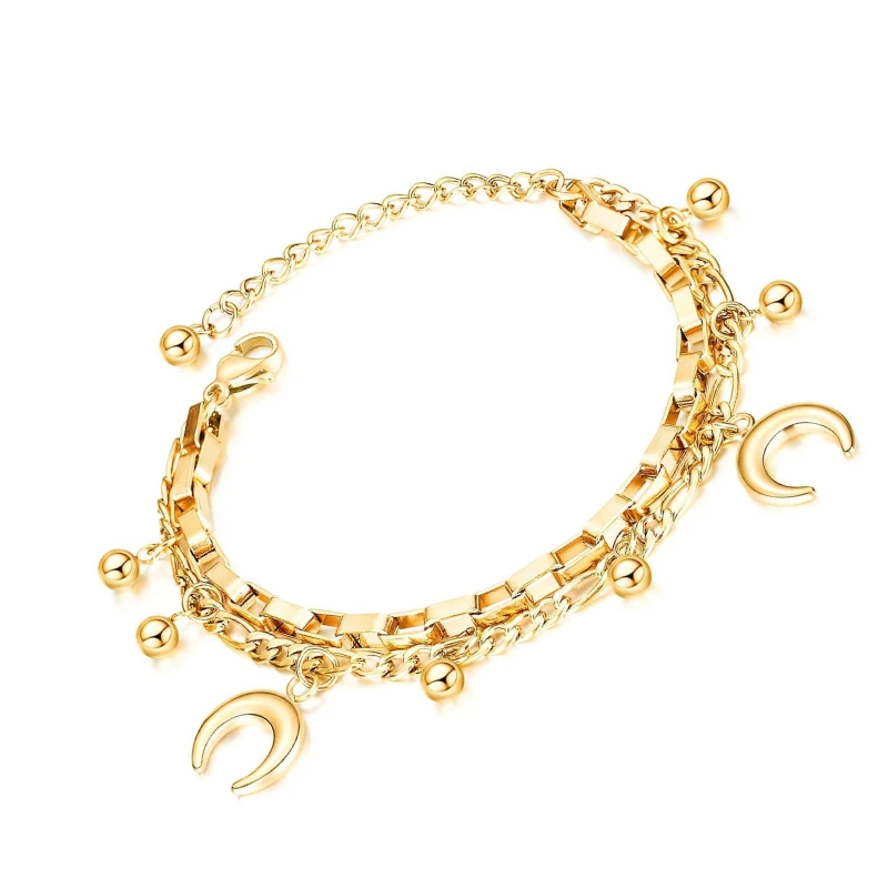 Bracelet Acier Inoxydable Femme : Chic Contemporain 3 Bracelet Acier Inoxydable Femme : Chic Contemporain – Image 3