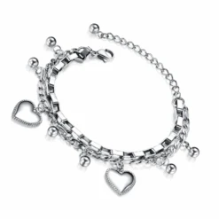 Bracelet Acier Inoxydable Femme : Élégance Moderne 5 Bracelet Acier Inoxydable Femme : Élégance Moderne -Samfuryus Soldes Boutique Bracelet Acier Inoxydable Femme Elegance Moderne 2