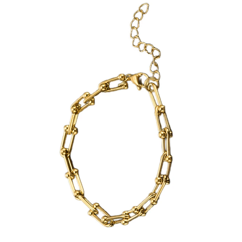 Bracelet Acier Inoxydable Femme : Harmonie Et Style 1 Bracelet Acier Inoxydable Femme : Harmonie Et Style