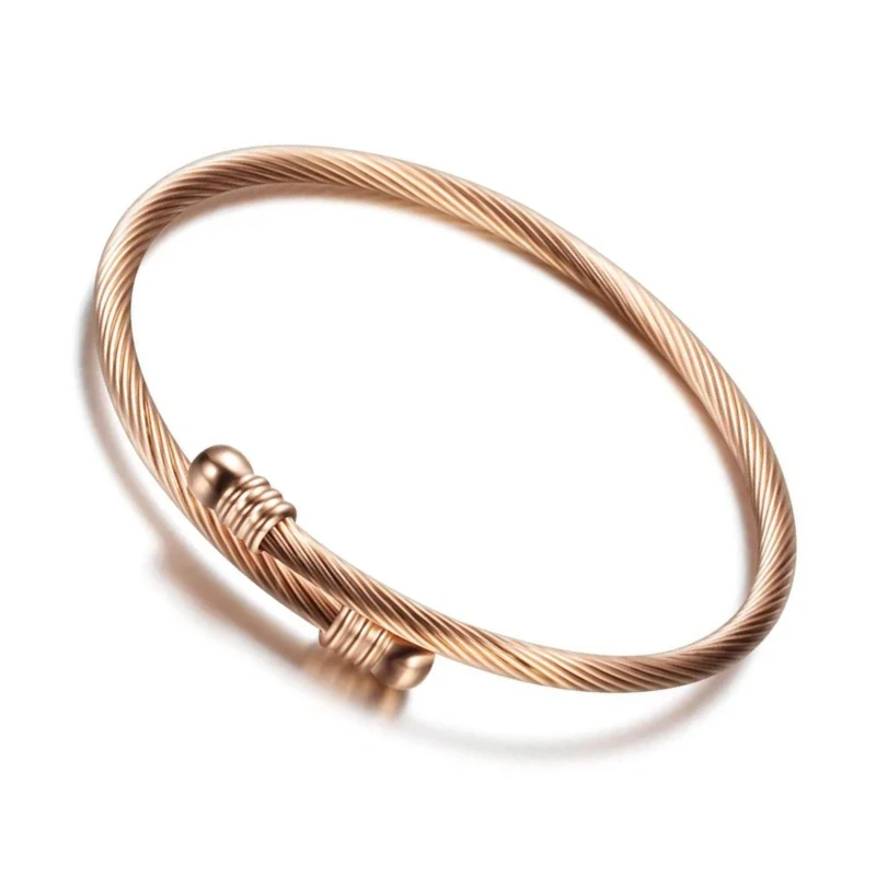 Bracelet Acier Inoxydable Femme : Modernité Élégante 2 Bracelet Acier Inoxydable Femme : Modernité Élégante – Image 2