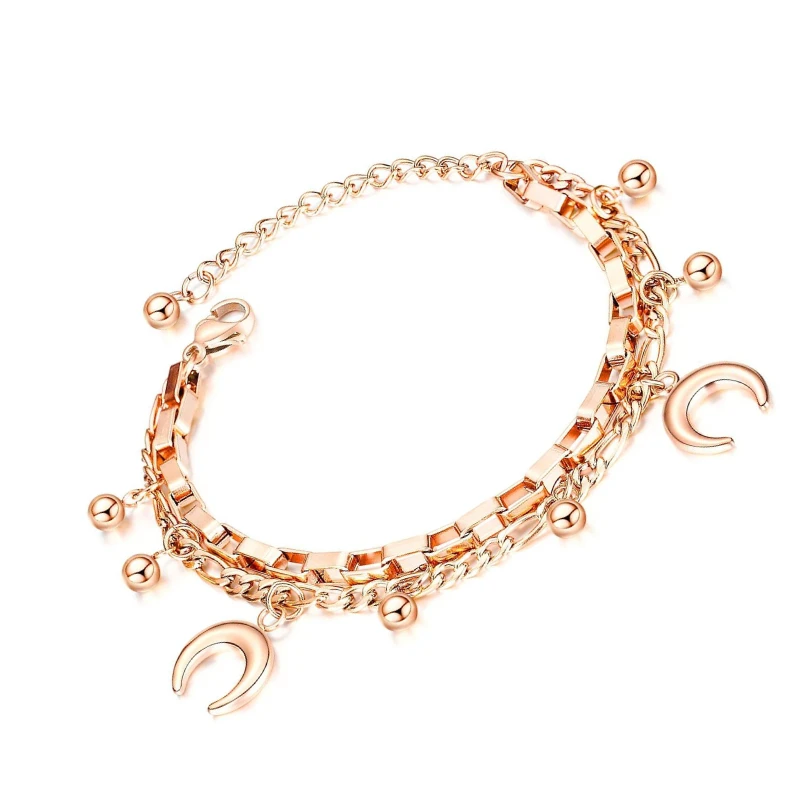 Bracelet Acier Inoxydable Femme : Style Épuré 2 Bracelet Acier Inoxydable Femme : Style Épuré – Image 2