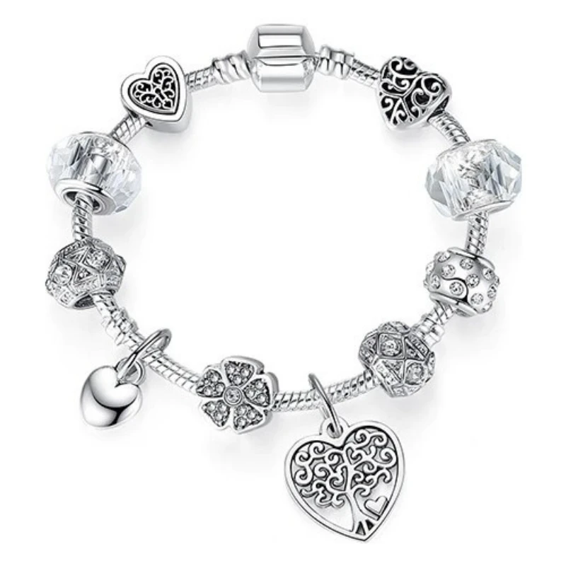 Bracelet Argent Femme: Charme Délicat 2 Bracelet Argent Femme: Charme Délicat – Image 2