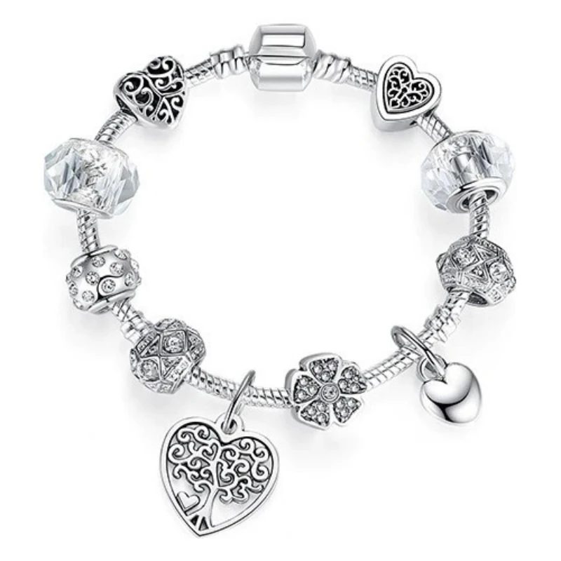 Bracelet Argent Femme: Charme Délicat 1 Bracelet Argent Femme: Charme Délicat