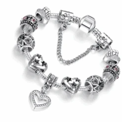 Bracelet Argent Femme: Subtilité Scintillante -Samfuryus Soldes Boutique Bracelet Argent Femme Subtilite Scintillante 1
