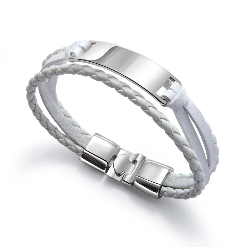 Bracelet Cuir Homme : L'Art Du Raffinement 2 Bracelet Cuir Homme : L'Art Du Raffinement – Image 2