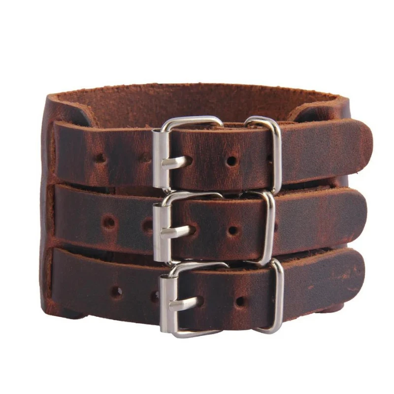 Bracelet Cuir Homme : Style Urbain Et Moderne 2 Bracelet Cuir Homme : Style Urbain Et Moderne – Image 2