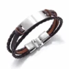 Bracelet Cuir Homme : Tendance Et Épuré