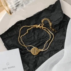 Bracelet Femme Or : La Magie De L'Or 7 Bracelet Femme Or : La Magie De L'Or -Samfuryus Soldes Boutique Bracelet Femme Or La Magie de l Or 1