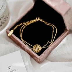 Bracelet Femme Or : La Magie De L'Or 6 Bracelet Femme Or : La Magie De L'Or -Samfuryus Soldes Boutique Bracelet Femme Or La Magie de l Or 3