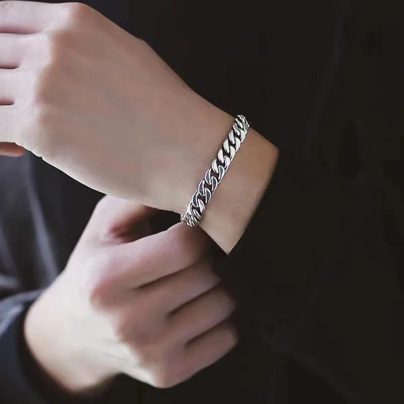 Bracelet Homme Argent Artistique 4 Bracelet Homme Argent Artistique – Image 4