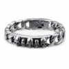 Bracelet Homme Argent Crâne