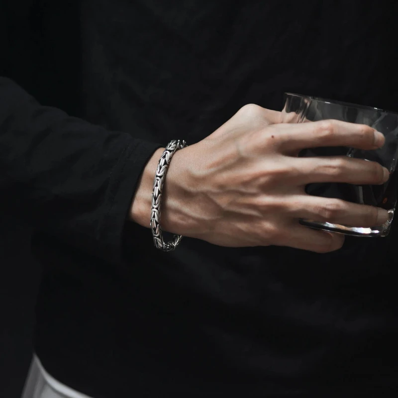 Bracelet Homme Argent Dragon 5 Bracelet Homme Argent Dragon – Image 5