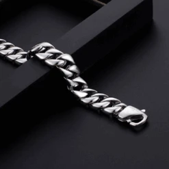 Bracelet Homme Argent Éblouissant 6 Bracelet Homme Argent Éblouissant -Samfuryus Soldes Boutique Bracelet Homme Argent Eblouissant 3
