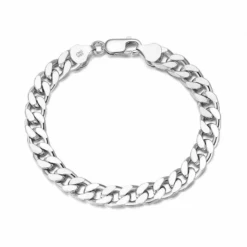 Bracelet Homme Argent Moderne