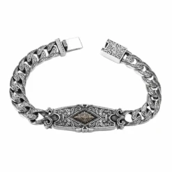Bracelet Homme Argent Tendance