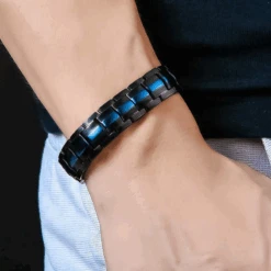 Bracelet Homme Luxe: Style Raffiné 5 Bracelet Homme Luxe: Style Raffiné -Samfuryus Soldes Boutique Bracelet Homme Luxe Style Raffine 2