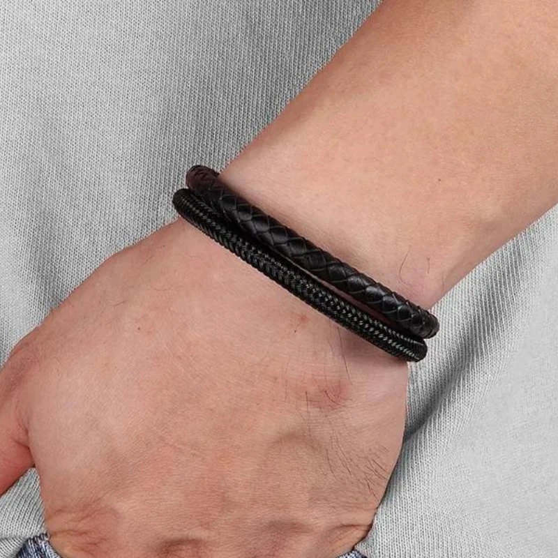 Bracelet Homme Luxe: Symphonie De Style 2 Bracelet Homme Luxe: Symphonie De Style – Image 2