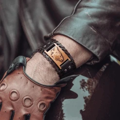 Bracelet Homme Pas Cher : Loup 9 Bracelet Homme Pas Cher : Loup -Samfuryus Soldes Boutique Bracelet Homme Pas Cher Loup 1