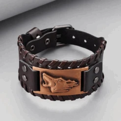 Bracelet Homme Pas Cher : Loup 7 Bracelet Homme Pas Cher : Loup -Samfuryus Soldes Boutique Bracelet Homme Pas Cher Loup 2