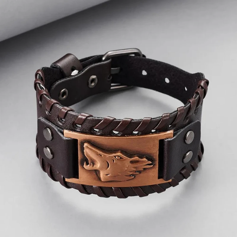 Bracelet Homme Pas Cher : Loup 3 Bracelet Homme Pas Cher : Loup – Image 3