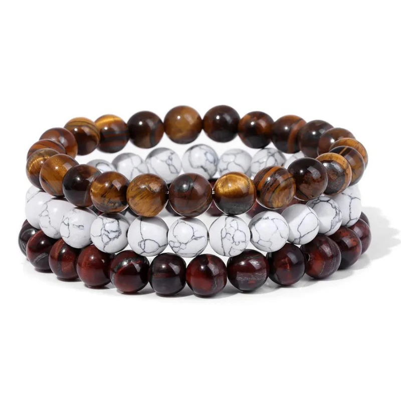 Bracelet Perle Homme : Charme Masculin 1 Bracelet Perle Homme : Charme Masculin
