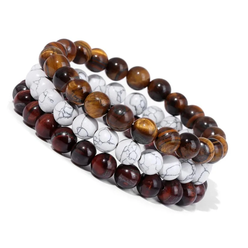Bracelet Perle Homme : Charme Masculin 2 Bracelet Perle Homme : Charme Masculin – Image 2