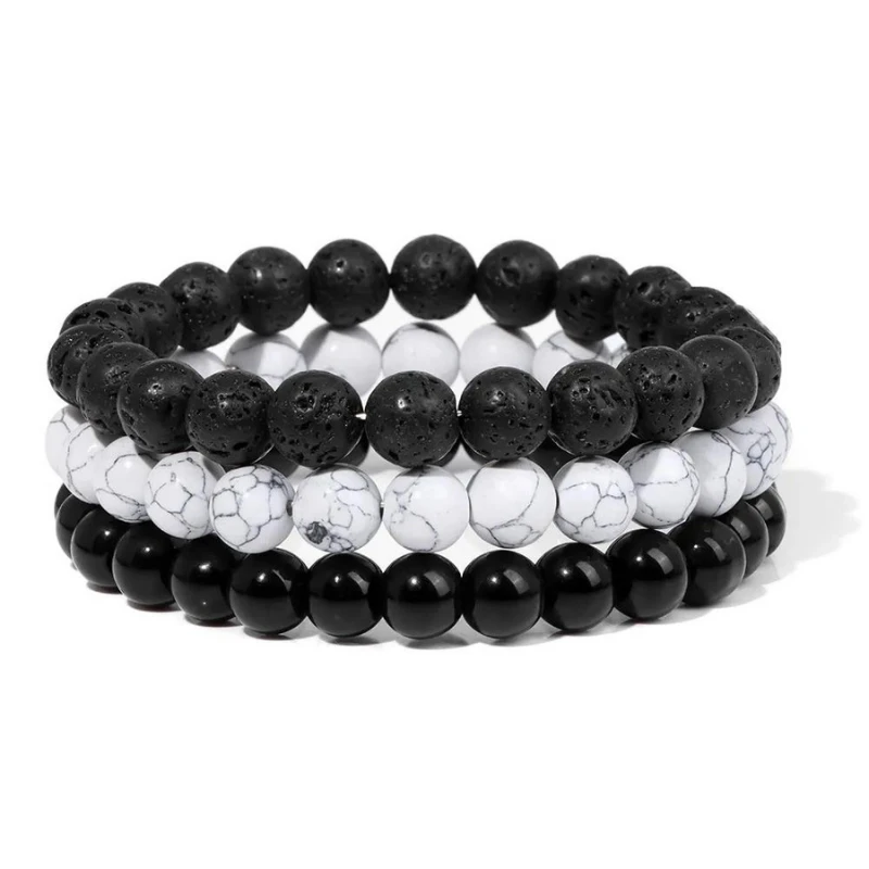 Bracelet Perle Homme: Design Distinctif 1 Bracelet Perle Homme: Design Distinctif