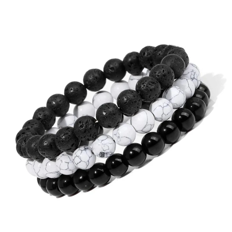 Bracelet Perle Homme: Design Distinctif 3 Bracelet Perle Homme: Design Distinctif – Image 3