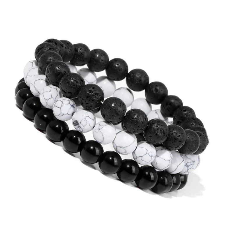 Bracelet Perle Homme: Design Distinctif 2 Bracelet Perle Homme: Design Distinctif – Image 2
