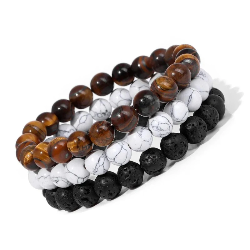 Bracelet Perle Homme : Éclat Naturel 3 Bracelet Perle Homme : Éclat Naturel – Image 3