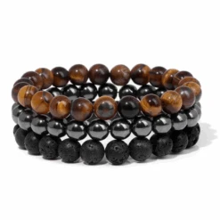 Bracelet Perle Homme : Élégance Authentique