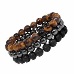 Bracelet Perle Homme : Élégance Authentique -Samfuryus Soldes Boutique Bracelet Perle Homme Elegance Authentique 2