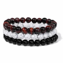 Bracelet Perle Homme : Perles Précieuses