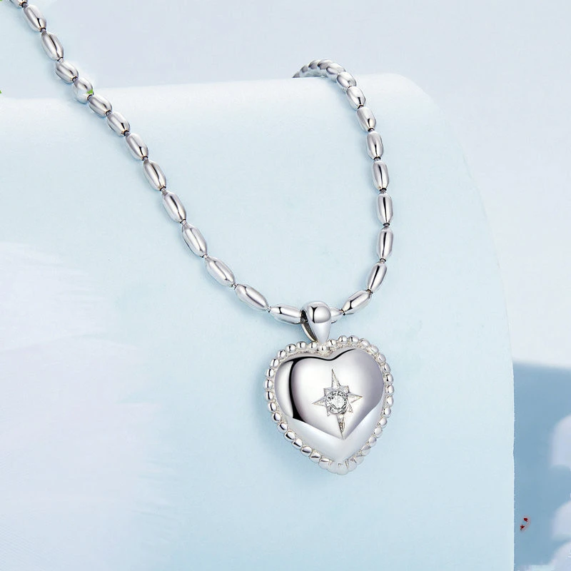 Chaîne Argent Femme Éclatante, Longueur 45 Cm 3 Chaîne Argent Femme Éclatante, Longueur 45 Cm – Image 3