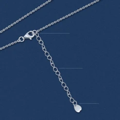 Chaîne Argent Femme Moderne, Longueur 40 Cm 9 Chaîne Argent Femme Moderne, Longueur 40 Cm -Samfuryus Soldes Boutique Chaine Argent Femme Moderne 3