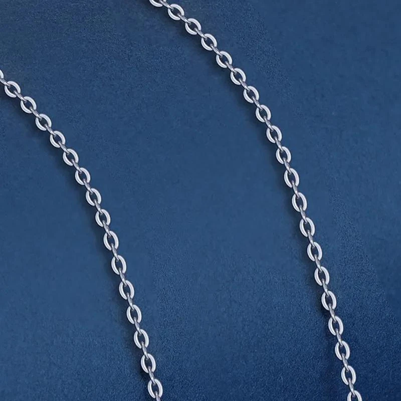 Chaîne Argent Femme Moderne, Longueur 40 Cm 4 Chaîne Argent Femme Moderne, Longueur 40 Cm – Image 4