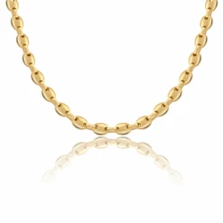 Chaîne Grain De Café Homme Brillant