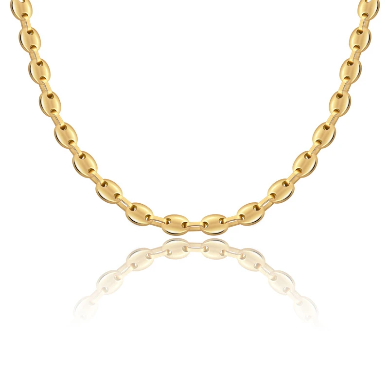 Chaîne Grain De Café Homme Brillant 1 Chaîne Grain De Café Homme Brillant