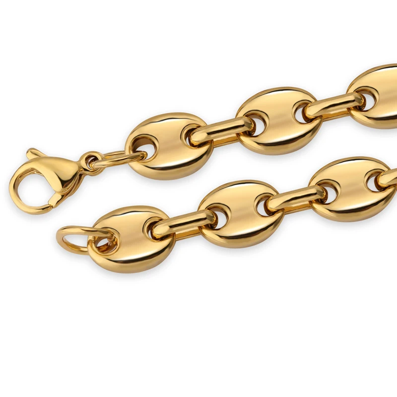 Chaîne Grain De Café Homme Brillant 3 Chaîne Grain De Café Homme Brillant – Image 3