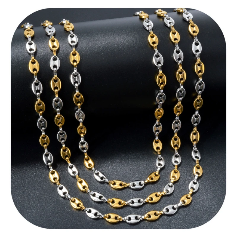 Chaîne Grain De Café Homme Chic 2 Chaîne Grain De Café Homme Chic – Image 2