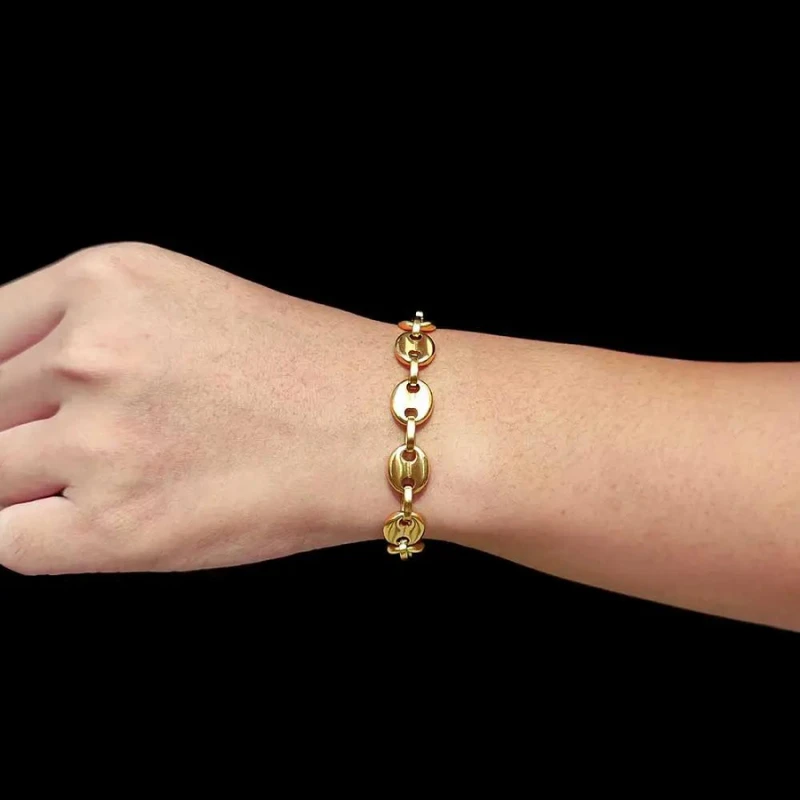 Chaîne Grain De Café Homme Design 6 Chaîne Grain De Café Homme Design – Image 6