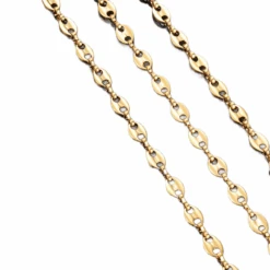 Chaîne Grain De Café Homme Élégant