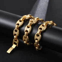 Chaîne Grain De Café Homme Sophistiqué 9 Chaîne Grain De Café Homme Sophistiqué -Samfuryus Soldes Boutique Chaine Grain de Cafe Homme Sophistique 3