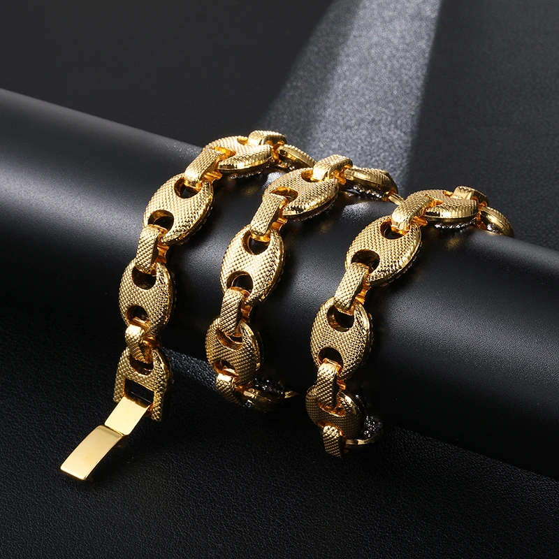 Chaîne Grain De Café Homme Sophistiqué 5 Chaîne Grain De Café Homme Sophistiqué – Image 5